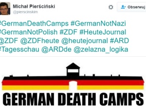 Wspieramy akcję #GermanDeathCamps Nigdy więcej "polskich obozów" w niemieckich mediach
