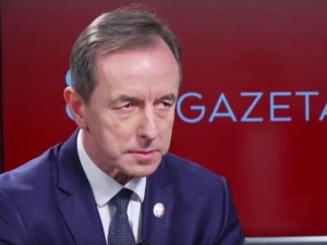 [video] Dziennikarz zapytał marszałka Grodzkiego o to, czy pozwie prof. Popielę. Zobacz odpowiedź