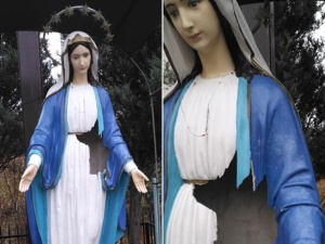 W Warszawie zniszczono figurę Matki Boskiej. Ordo Iuris oferuje pomoc prawną