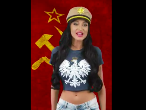 [video] Na własną odpowiedzialność. "Niezłomny jest związek republik...". Godlewska śpiewa hymn ZSRR
