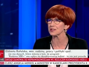 Minister Rafalska: Proszę, by w 2017 roku opozycja nie martwiła się o realizację naszego programu