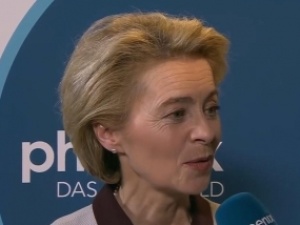 Ursula von der Leyen: "Miło było spotkać się z prezydentem Rosji Władimirem Putinem"