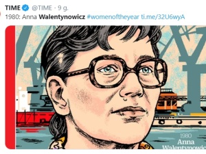 Anna Walentynowicz na liście stu najbardziej wpływowych kobiet ostatniego stulecia tygodnika Time