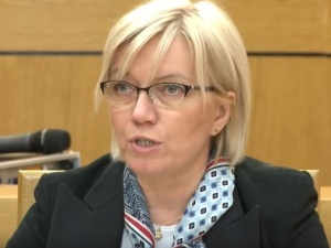 "Skandaliczna wypowiedź; jestem zażenowana". Julia Przyłębska odpowiada na słowa szefa niemieckiego TK