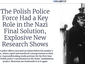 Haaretz. Grabowski. Russia Today. Akcja szkalowania Polski przy pomocy książki zmiażdżonej przez IPN