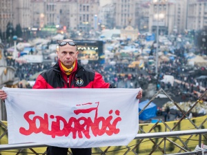 To już trzy lata. "Solidarność" dla ukraińskiego Majdanu: "Byliśmy praktycznie pierwsi" [+fotorelacja]