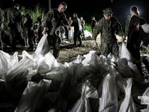 Podkarpacie: Żołnierze WOT usuwają skutki gwałtownych burz