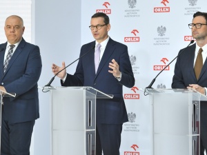 Premier: Przejęcia PKN Orlen to przełomowy proces dla konkurencyjności polskiej gospodarki
