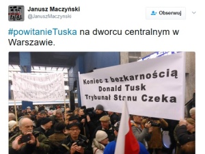 Paweł Janowski dla "TS": Kalendarz stanął i Tusk wysiadł