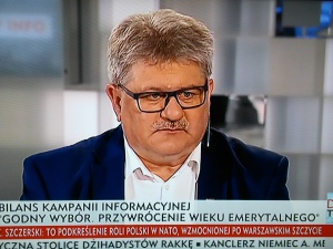 Tadeusz Majchrowicz w Debacie TVP Info: minimalny wiek emerytalny w konstytucji