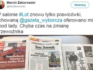 "Wyborcza" tylko spod lady - alarmuje naTemat.pl - U góry leżą "sami wiecie jakie" tytuły