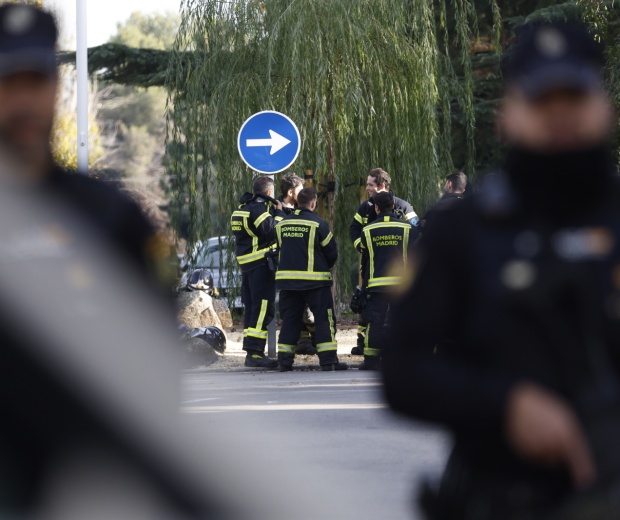 Wybuch w ambasadzie Ukrainy w Madrycie. Poszkodowana jedna osoba