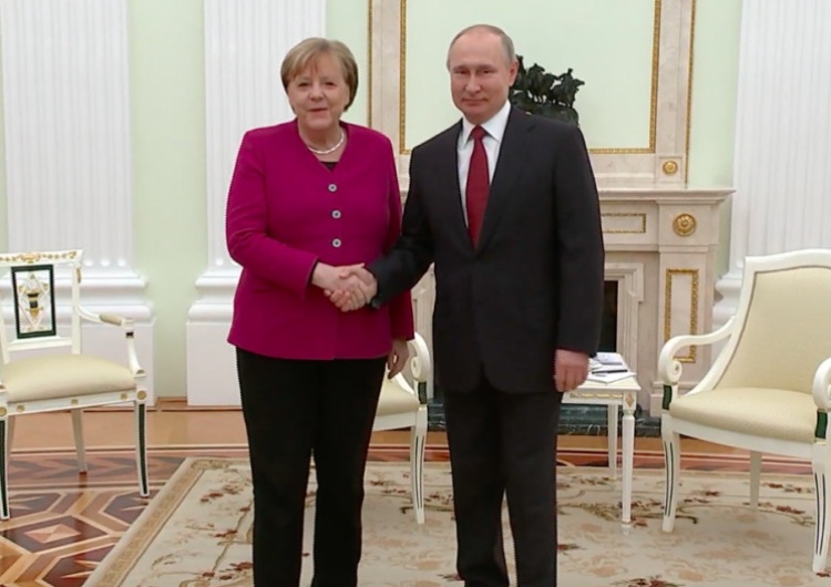 Spotkanie Putin - Merkel Nord Stream 2 na terenie Niemiec ukończony. Co z sankcjami?