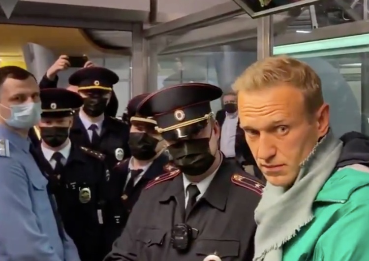 Aleksiej Nawalny zatrzymany podczas kontroli paszportowej