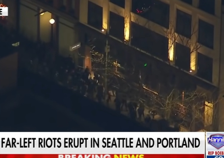 Relacja Fox News ws. zamieszek w Seattle „Nie chcemy Bidena, chcemy zemsty”. Skrajna lewica starła się z policją