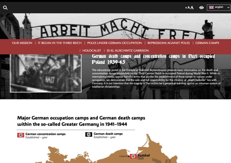 TruthAboutCamps.eu. IPN upowszechnia wiedzę na temat niemieckich obozów w wielu językach