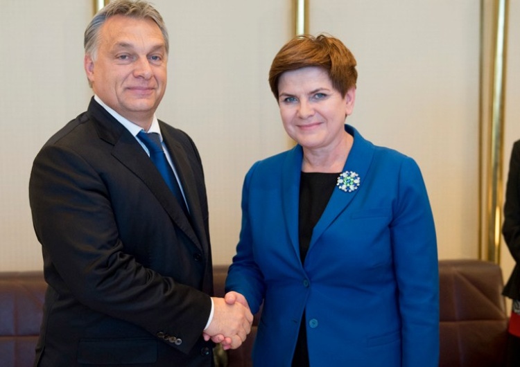 Viktor Orban et Beata Szydlo Orban: