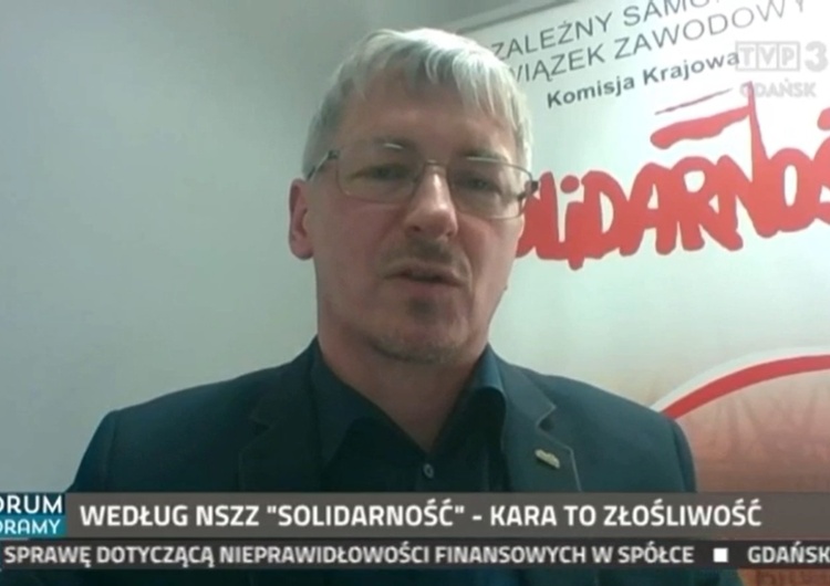 M. Lewandowski: Władze Gdańska nie lubią Solidarności