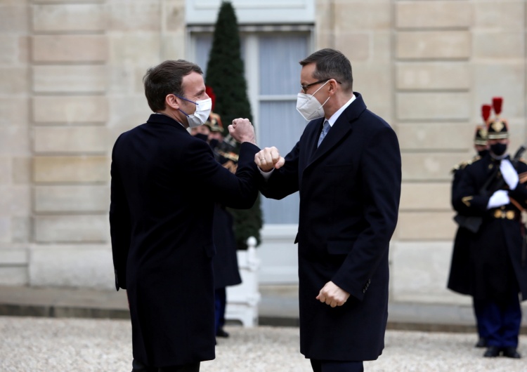 Mateusz Morawiecki przybył do Paryża na spotkanie z prezydentem Francji Emmanuelem Macronem Patrick Edery [Tysol.fr] dla Deutsche Welle: Zrównoważyć hegemonię Niemiec