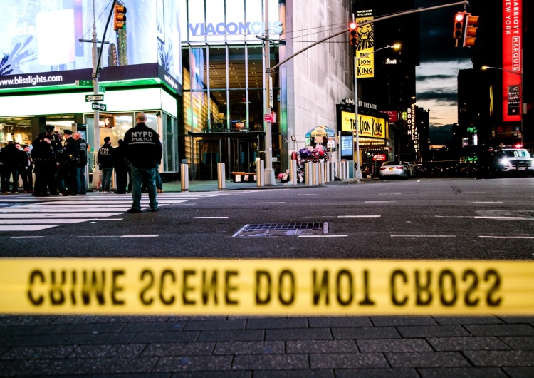  Padły strzały na Times Square w Nowym Jorku. Ranni zostali przechodnie