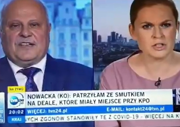 Marek Dyduch, Barbara Nowacka [video] Awantura w TVN24. Poseł Lewicy 