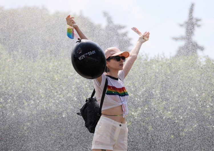 Parada Równości w Warszawie, zdjęcie ilustracyjne Demonstrujący krzyczeli 