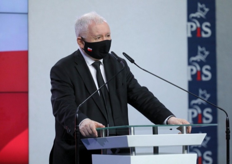 Prezes PiS Jarosław Kaczyński Kaczyński: Nie można pozwolić na to, żeby tego rodzaju metodami zmieniano Europę