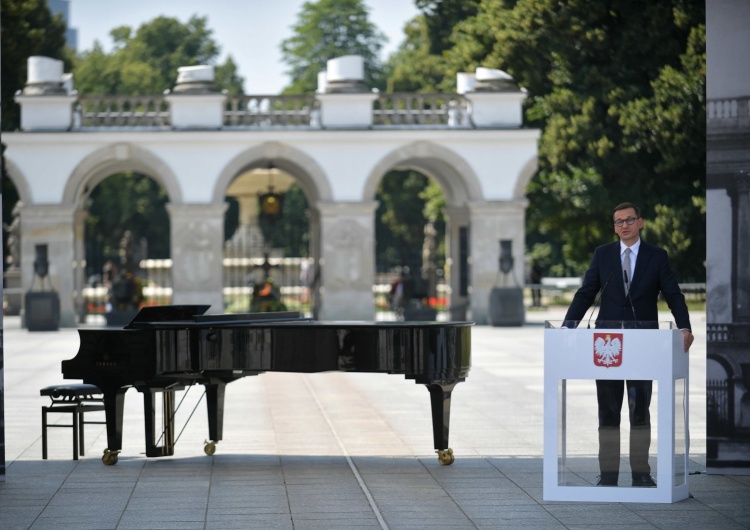 Mateusz Morawiecki Premier Morawiecki: Pałac Saski ma szansę stać się bijącym sercem odrodzonej III RP