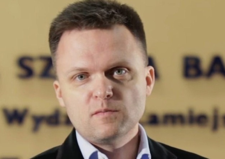 Lider Polski 2050 Szymon Hołownia