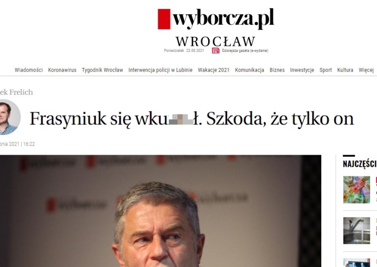 Redaktor naczelny lokalnej redakcji