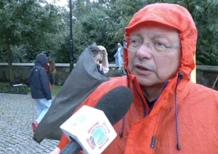 abp Grzegorz Ryś Abp Ryś szedł na Jasną Górę w intencji diecezjan: