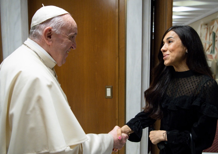 Papież Franciszek, Nadia Murad Papież spotkał z noblistką Nadią Murad: