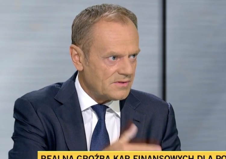 Tusk zapowiada w TVN24, że „wybawi” Polskę od płacenia kar? „Jestem blisko, żeby przekonać te osoby…”