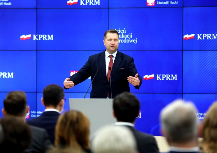 „Nie podam się do dymisji, bo mam mnóstwo do zrobienia”. Czarnek zapytany o zarzuty posłów KO