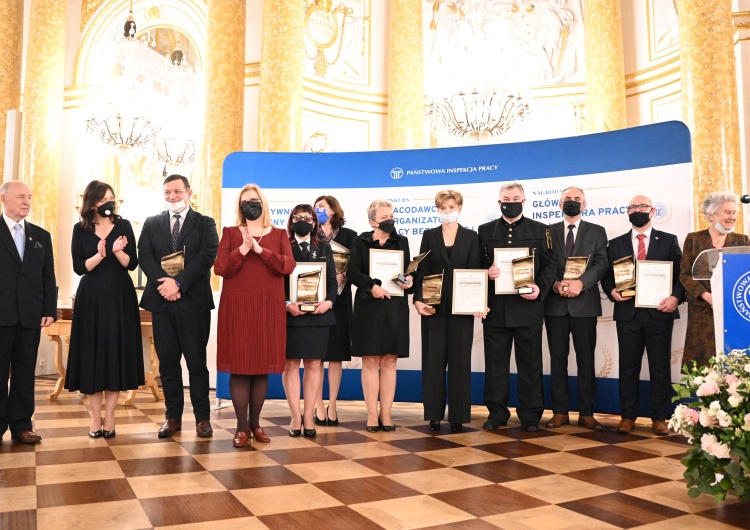  [Fotorelacja] Nagrody dla dbających o poprawę warunków pracy. Wśród laureatów członek 