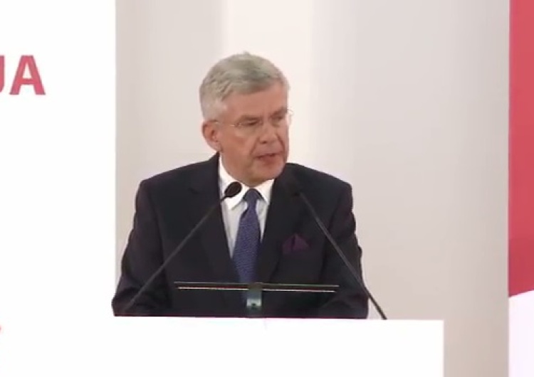 zrzut ekranu Marszałek Karczewski: Obecna konstytucja musi być zmieniona przez obywateli, dla obywateli