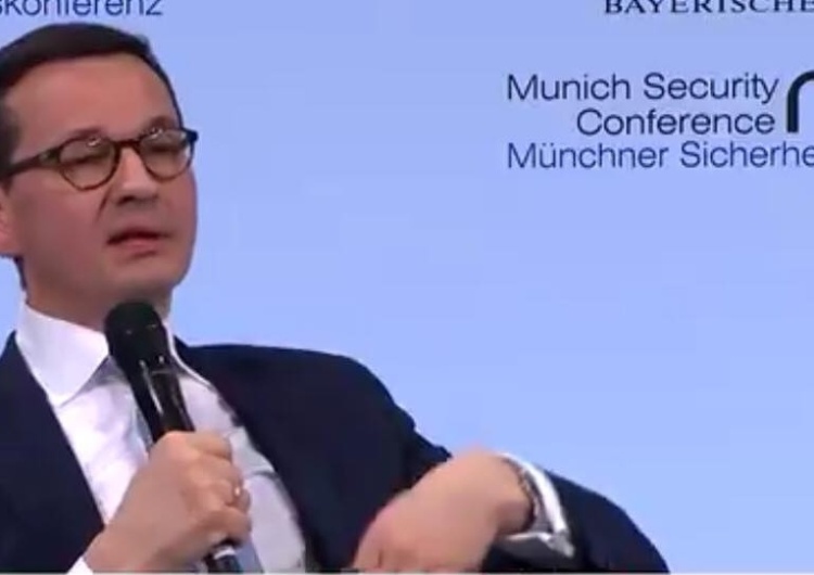  [video] Premier w Monachium: Nie możemy się zgodzić na to, że będzie pomieszanie ofiar ze zbrodniarzami