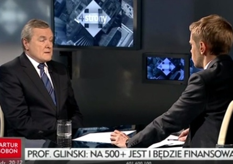 zrzut ekranu Minister Gliński u Świątka: To jest aż krępujące, że tak pozytywnie muszę mówić o własnym rządzie