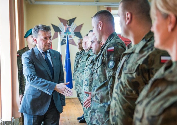 Minister Błaszczak: Priorytetem jest to, żeby Wojsko Polskie było liczniejsze