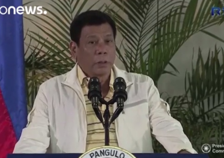 EuroNews Prezydent Filipin Rodrigo Duterte o Baracku Obamie: Ty sk...synu