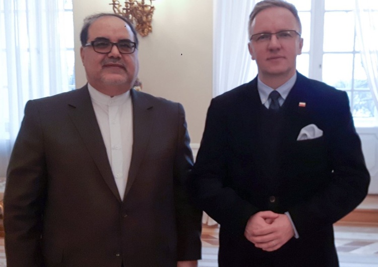  Krzysztof Szczerski spotkał się dziś z Ambasadorem Iranu. Tematem rozmów Konferencja Bliskowschodnia 