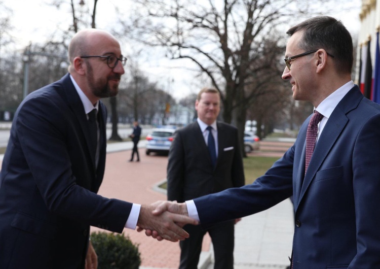  [video] Spotkanie premiera Morawieckiego z belgijskim szefem rządu Charlesem Michelem