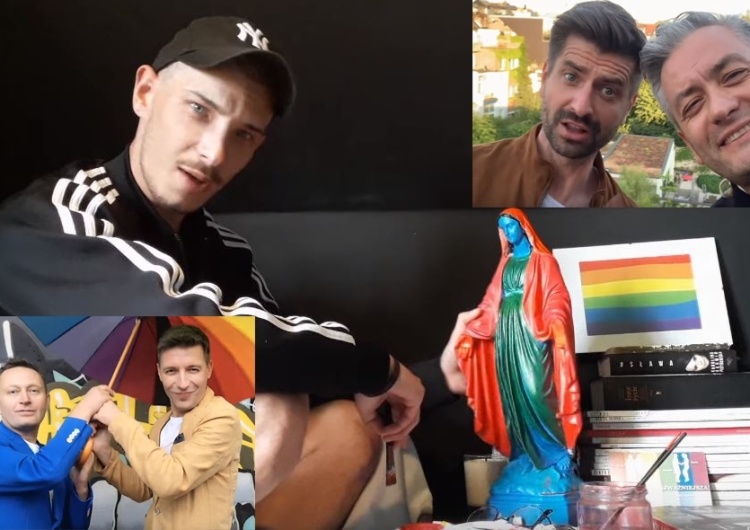  [video] Biedroń, Rabiej i malowanie figury Maryi w klipie przeciwko polskiej homofobii