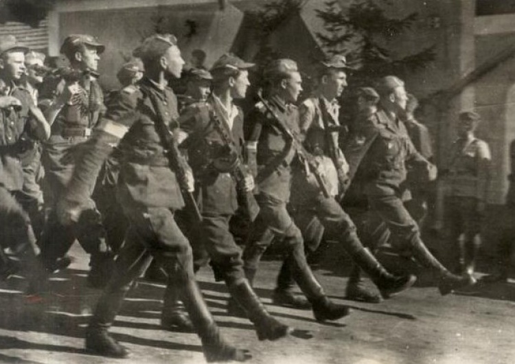 Prof. Friszke: "Brygada Świętokrzyska piła szampana z Gestapo". Prof. Żaryn: "Skąd Friszke to wie?"