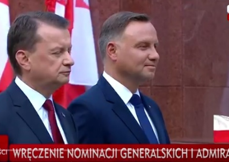  Prezydent w Święto Wojska Polskiego wręczył w Katowicach nominacje generalskie