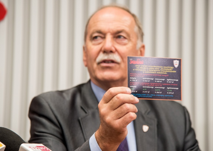 "Domagamy się spełnienia zobowiązań dot. wynagrodzeń". Solidarność wysyła pocztówki do ministra edukacji