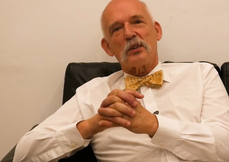 Korwin-Mikke obraża już jako poseł: "Przeciętny wyborca PiS człowiekiem inteligentnym nie jest"