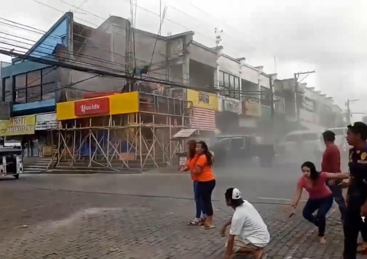  [video] Silne trzęsienie ziemi na Filipinach. Są ofiary