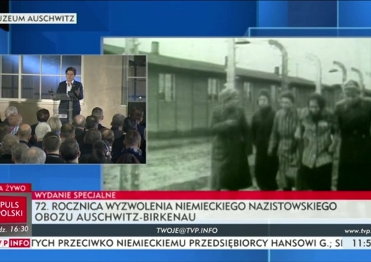  Premier Beata Szydło w obozie Auschwitz-Birkenau: Naszym zadaniem jest pamięć i prawda