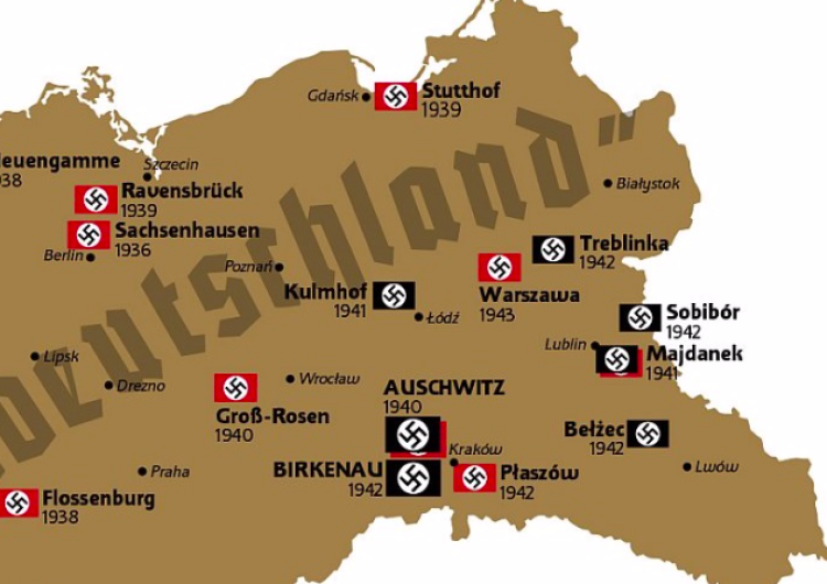 Niemieckie obozy na ziemiach polskich 1939-1945
